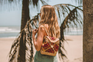 FIRE - STRAW BAG